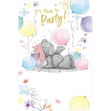 Time To Party Me to You Bear Birthday Card £2.49